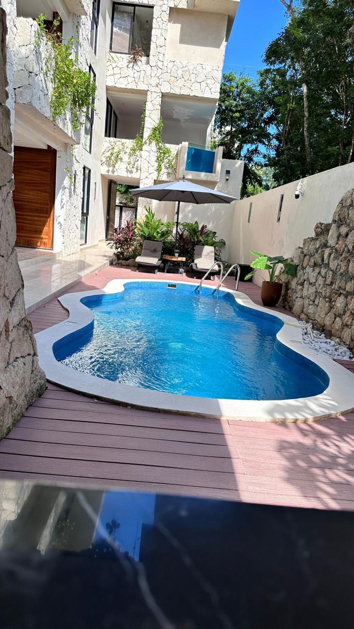 Penthouse De Dos Pisos Con Alberca Privada En La Veleta Apartment Tulum